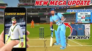 Rc22 New Mega Update,New Scoreboard,Career mode,Full toss many more to come