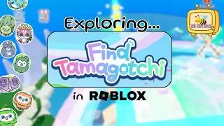 Running around Find Tamagotchi game in ROBLOX.