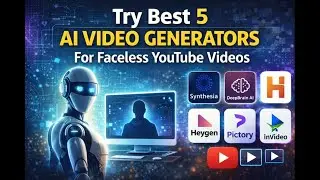 I Made a YouTube Channel With NO FACE Using These 5 AI Tools&hellip; INSANE Results