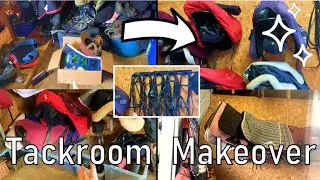 TACKROOM MAKEOVER!!! | tarabrowneventing