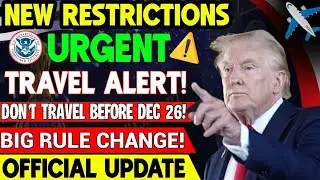 TRAVEL ALERT DEC 2025 | US Facial Recognition at Every Checkpoint | Dont Travel Without Knowing This