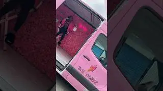 Pink Sprinter Benz converted to Glam Salon💖