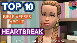 10 Most popular Bible verses for  Heartbreak#christiananimationvideo