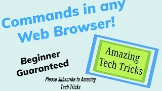Easy Commands in any Web Browser (Basic)!!!