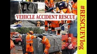 #RESCUEVLOG 16 : VEHICLE ACCIDENT RESCUE TRAINING - BASARNAS SURABAYA
