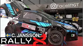 Co Driver at Rally Sprint RallyX // Tierp Arena // Casper Jansson SuperCar Lights