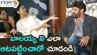 Shriya Fun with Balakrishna | Paisa Vasool Telugu Movie Team Interview | Indian Cinema