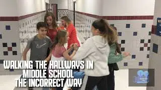 The Halls of China Spring Middles School...
