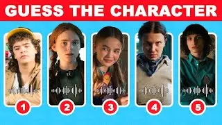 Stranger Things Season 5 | Guess the Character by Voice! | Voice Guessing Challenge!