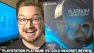 Playstation Gold vs Platinum [unboxing] Headset!