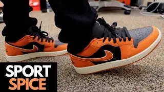 Jordan 1 Low SE Sport Spice Unboxing + On Feet!