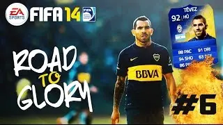 FIFA 14 CZ | TEVEZ ROAD TO GLORY | #6 | TOP D&Iacute;L!