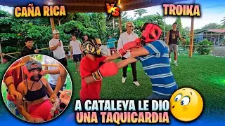 A Cataleya le agarro una locofobia por tomar energizante. Mira la pelea entre TROIKA VS CAÑA RICA