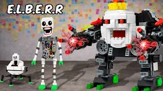 Building the Evolution of SELF-AWARE ROBOT: E.L.B.E.R.R! | AM Bricks Galaxy