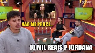 BATE PAPO ELIMINADO PEDRO GANHA PROVA DA PREMIO A JORDANA DESCULPA N ME PROCE...