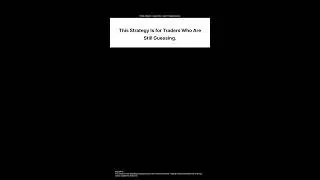 A Rule-Based Strategy for Traders Who Are Still Guessing