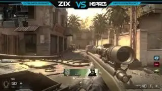 4v4 Zix vs Inspires COD: Remastered Competitive Sniping
