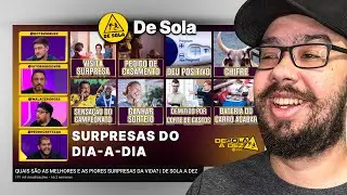 QUAIS S&Atilde;O AS MELHORES E AS PIORES SURPRESAS DA VIDA? - REACT DE SOLA A DEZ
