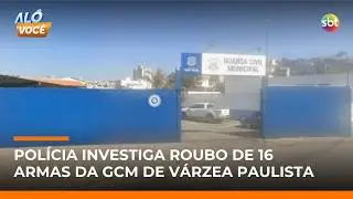 16 armas da GCM de Várzea Paulista (SP) são furtadas de dentro da base da corporação | #AloVoce