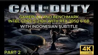 THE WAR CONTINUES! Call of Duty (2003) Gameplay Part 2 - Acer Nitro Lite 16 [4K]