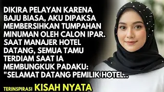 DIKIRA PELAYAN, KU DIPAKSA BERSIHKAN TUMPAHAN MINUMAN CALON IPAR. SAAT MANAJER DATANG, SEMUA TERDIAM
