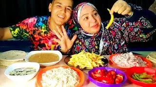 احلي فطار شعبي بيني انا وميدو يارب يدمها نعمه ويحفظها من الزوال صل على سيدنا ونبينا وحبيبنا محمد ❤️