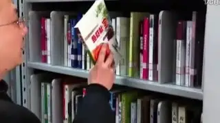 Andea RFID library smart bookshelf applied in 24h self-service library kiosk
