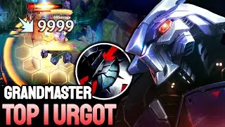 WILD RIFT URGOT - TOP 1 URGOT GAMEPLAY - GRANDMASTER RANKED