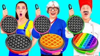 Кулинарный Челлендж: Я против Бабушки | Потрясающие Кулинарные Рецепты от ChallengeTeen