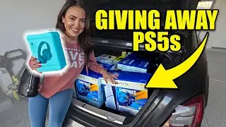 I Filled My Trunk With PS5s for Las Vegas Kids! 🏎️💨