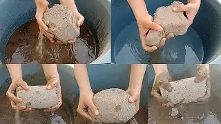 Fluffy Dusty Buttery Brown Sand Mud Ball's🤤Water/Crumbles 💦