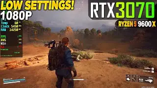ARC Raiders RTX 3070 + Ryzen 5 9600x - 1080p Low, Ultra,