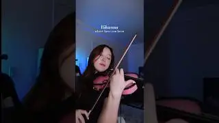 obsessed with the where have you been Rihanna orchestral version 🎻 #violin #cover #solo #rihanna
