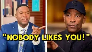 Denzel Washington Allegedly Kicked Off Good Morning America After Heated On-Air Clash With Michael 