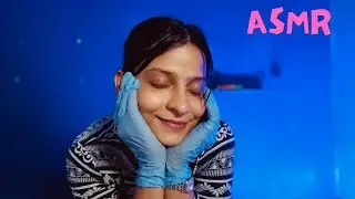 Latex Gloves ASMR | Hand Sounds, Finger Fluttering, Mic Gripping, Sticky Sounds, Whispering.......🥱