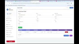 Web-Based Order Management System &ndash; CRUD App for Easy Business Control || A567