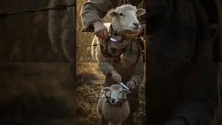 Reacue team help the sheep🙂 #animalrescue #rescue #Kangroo #shorts #shortsvideo