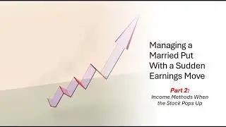 Managing a Married Put with a Sudden Earnings Move - Part 2:  The Up Direction
