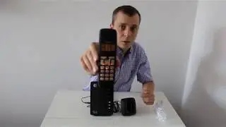 ShopCarry Sim 68-1 стационарный сотовый телефон 3G GSM с радиотрубкой под сим карту (комплект)