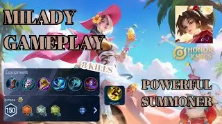 Honor of Kings | Global 2024 | Ranked Mode | Milady Gameplay Awesome Support | 8 Kills