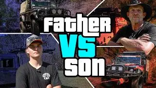 40 Years of Experience vs Youth | Father vs Son 4WD Showdown