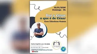 Palestra Presencial e Virtual - Dai a César o que é de César