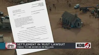 'Rust' medic settles for $1.15M with prop master