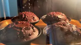 Super Cute Chocolate Mushroom Muffins 🍫 | Easy & Fluffy Muffin Recipe Kids Will Love!