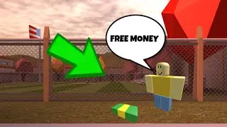 Giving people money as a noob in jailbreak (ROBLOX)