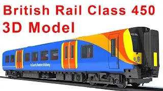 British South West Rail Class 450 - 3D Models