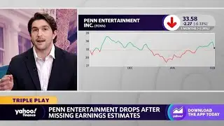 Penn Entertainment stock falls after missing earnings estimates