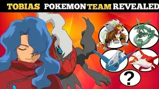 Tobias full Pokemon team|| Tobias in Pokemon journey|| Tobias has requaza??