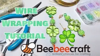 ☘️ Wire Wrapping Tutorial | BeeBeeCraft Coupon Code Nicole20 🍀