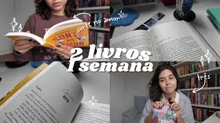 vlog: reading 2 books in 1 week
